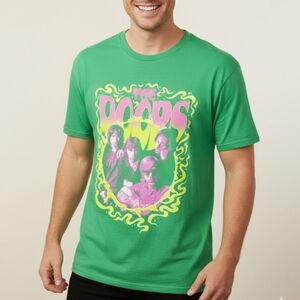 The Doors Vibrant Green The Doors Band Tee / Graphic Tee